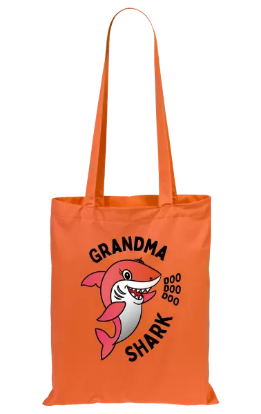 Látková taška Grandma Shark