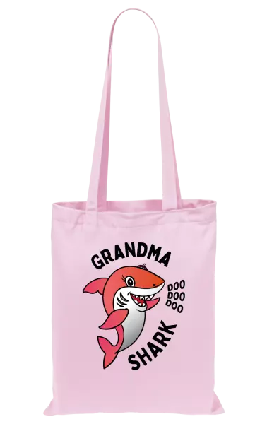 Látková taška Grandma Shark