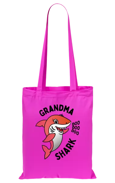 Látková taška Grandma Shark