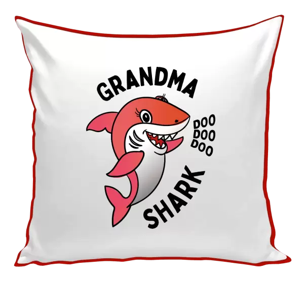 Polštář Grandma Shark