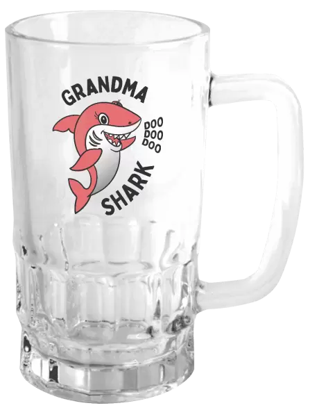 Půllitr Grandma Shark