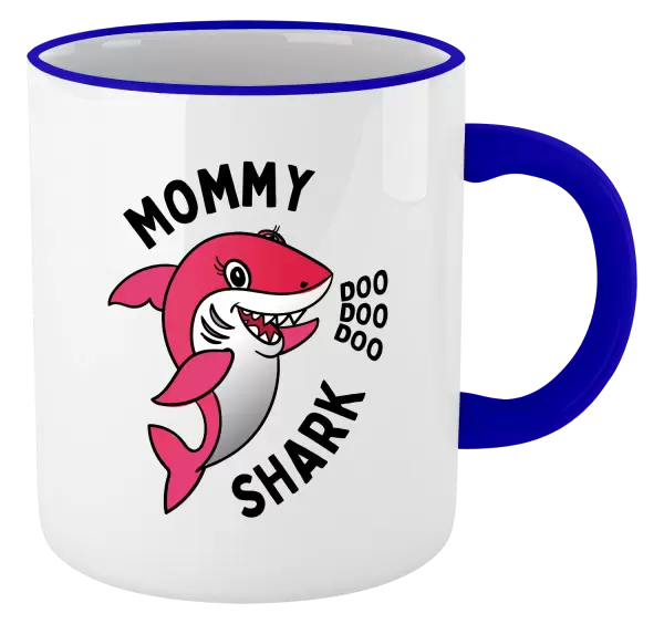 Hrnek Mommy Shark