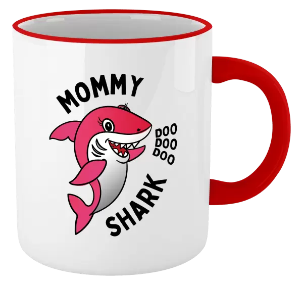 Hrnek Mommy Shark