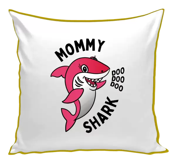 Polštář Mommy Shark