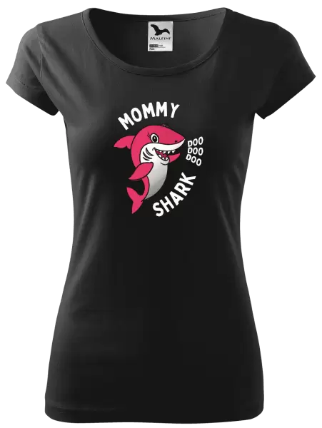 Dámské tričko Mommy Shark