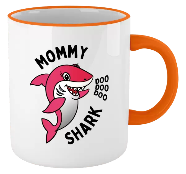 Hrnek Mommy Shark