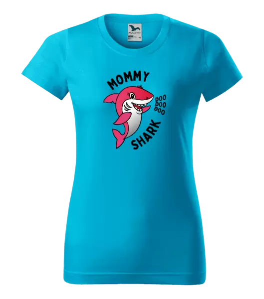 Dámské tričko Mommy Shark