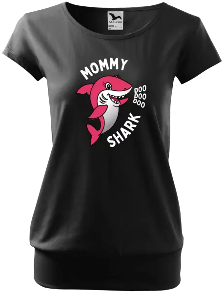 Dámské tričko Mommy Shark