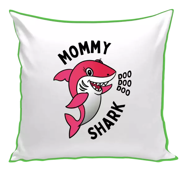 Polštář Mommy Shark