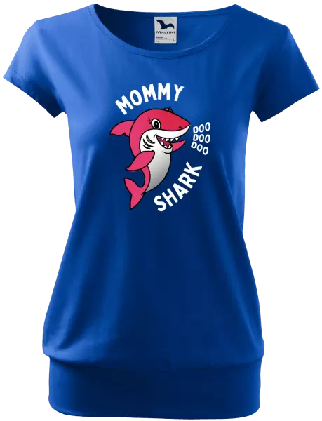 Dámské tričko Mommy Shark