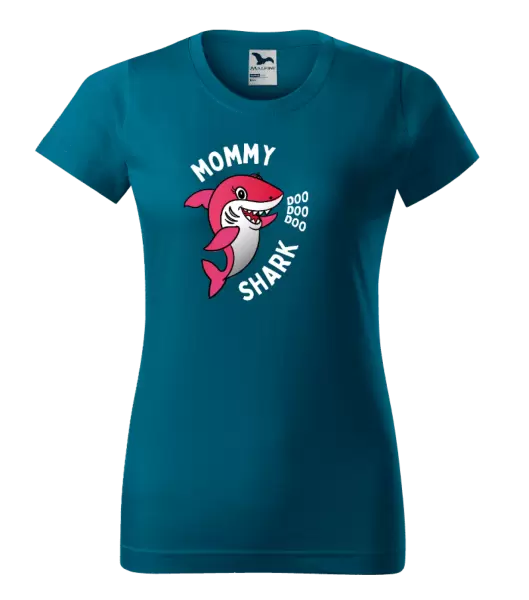 Dámské tričko Mommy Shark