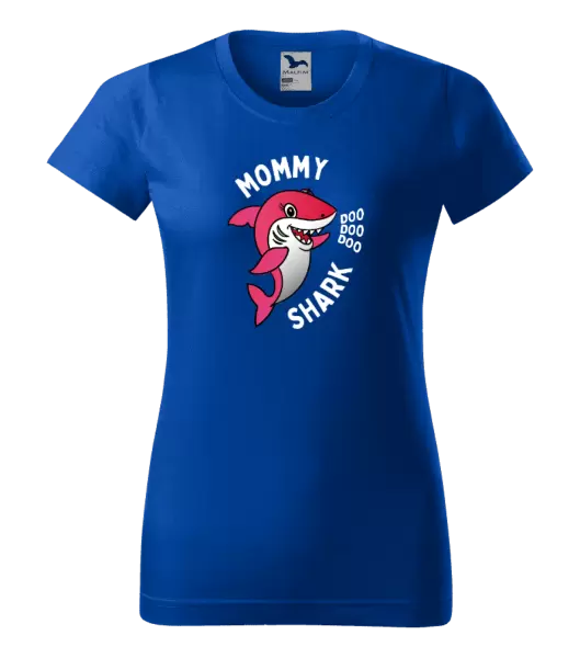 Dámské tričko Mommy Shark