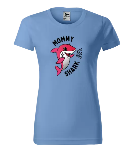 Dámské tričko Mommy Shark