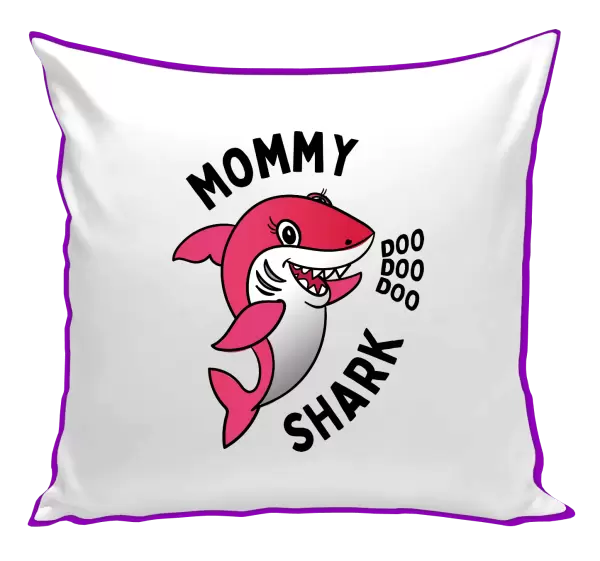 Polštář Mommy Shark