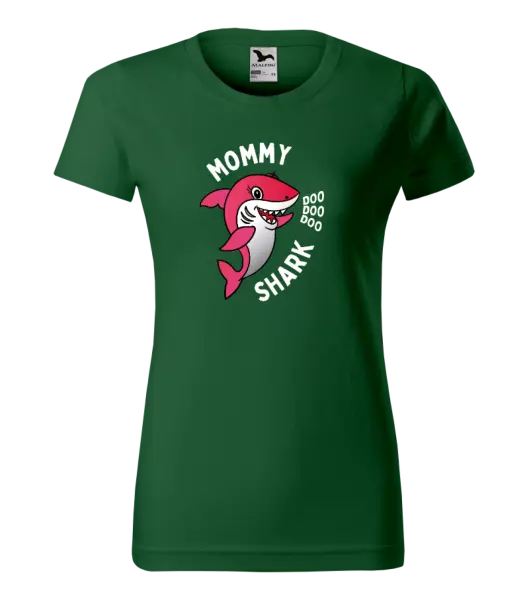 Dámské tričko Mommy Shark