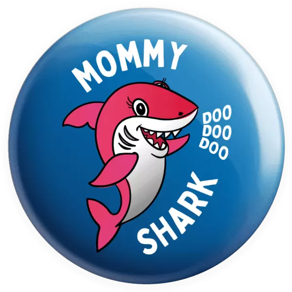 Placka Mommy Shark