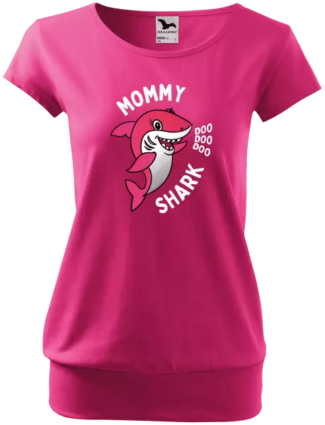 Dámské tričko Mommy Shark