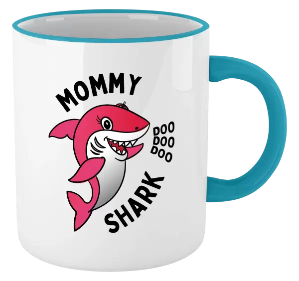 Hrnek Mommy Shark