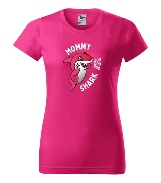 Dámské tričko Mommy Shark
