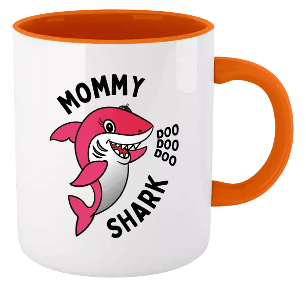 Hrnek Mommy Shark
