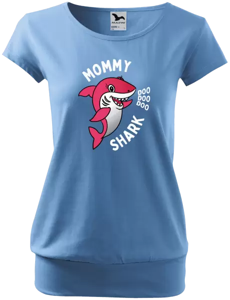 Dámské tričko Mommy Shark
