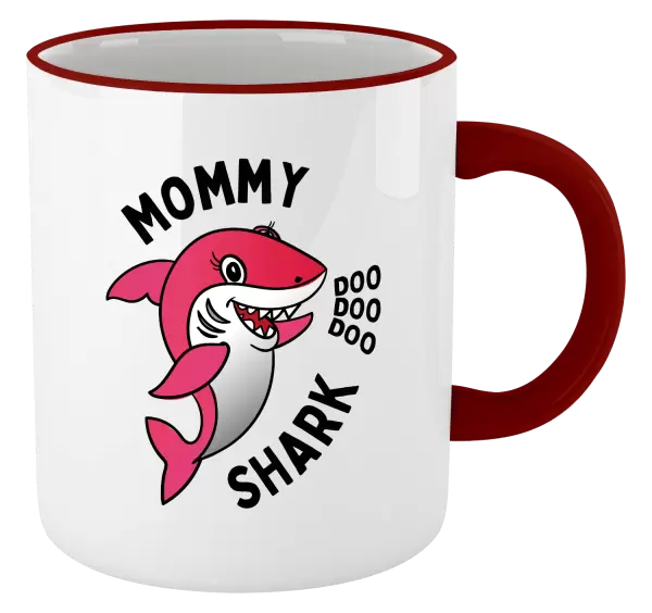 Hrnek Mommy Shark