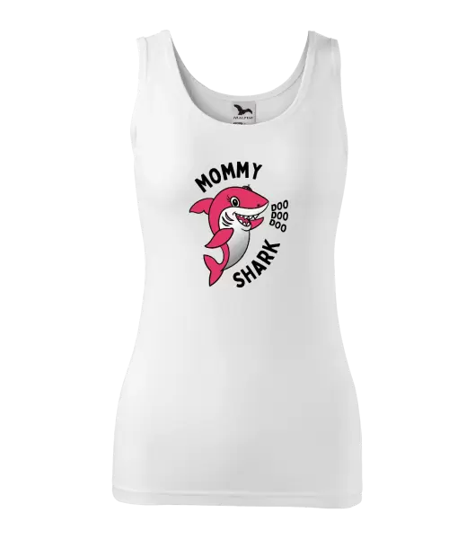 Dámské tílko Mommy Shark