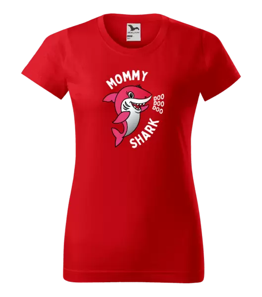 Dámské tričko Mommy Shark