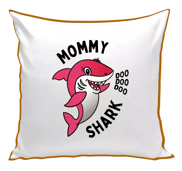 Polštář Mommy Shark