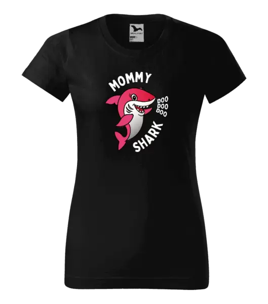 Dámské tričko Mommy Shark