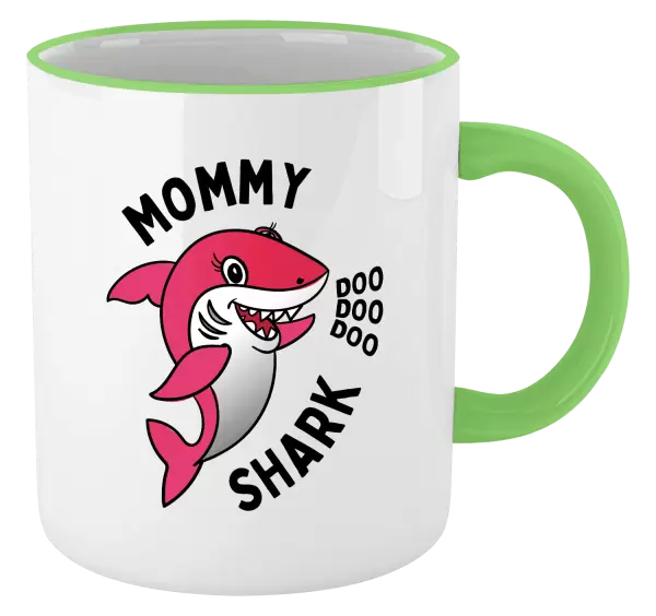 Hrnek Mommy Shark