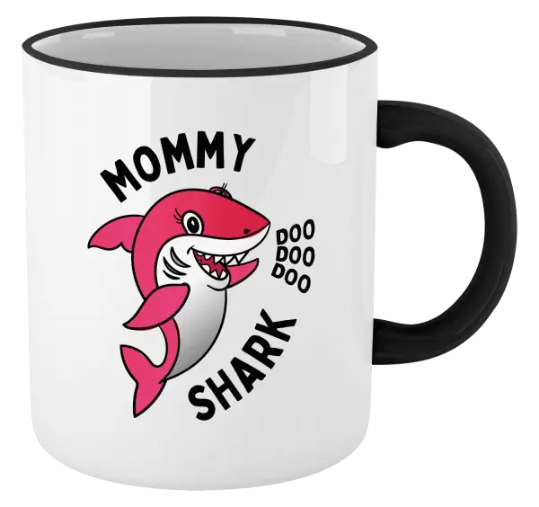 Hrnek Mommy Shark
