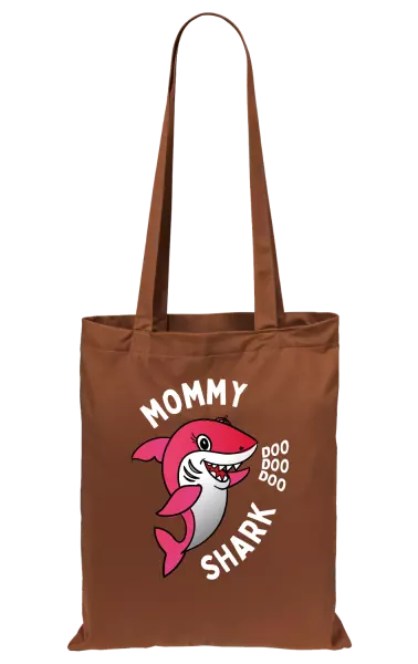 Látková taška Mommy Shark