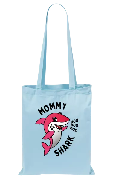 Látková taška Mommy Shark