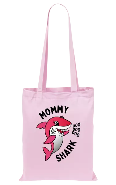 Látková taška Mommy Shark