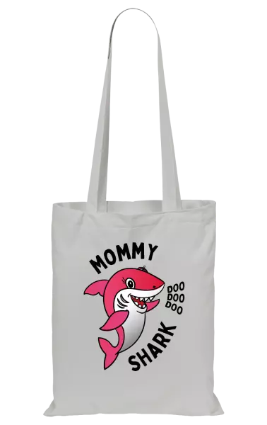Látková taška Mommy Shark