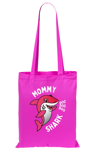 Látková taška Mommy Shark