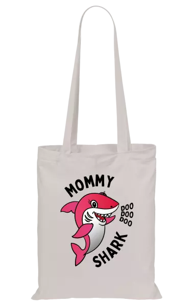 Látková taška Mommy Shark
