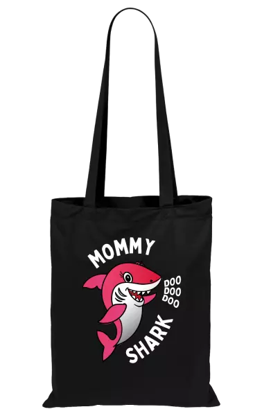 Látková taška Mommy Shark