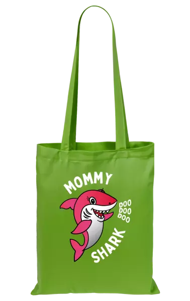 Látková taška Mommy Shark