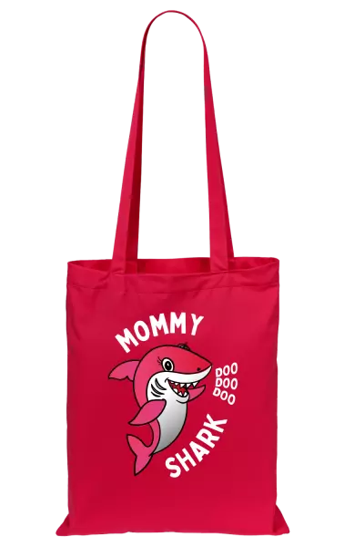 Látková taška Mommy Shark