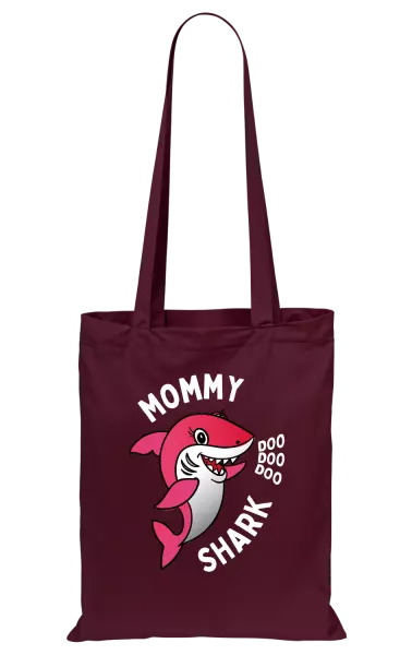 Látková taška Mommy Shark