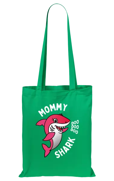 Látková taška Mommy Shark