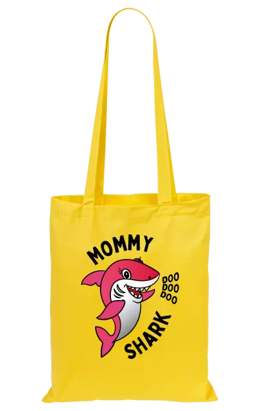 Látková taška Mommy Shark