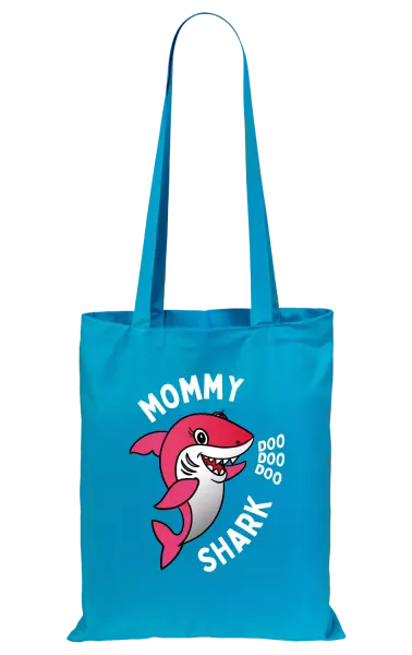 Látková taška Mommy Shark