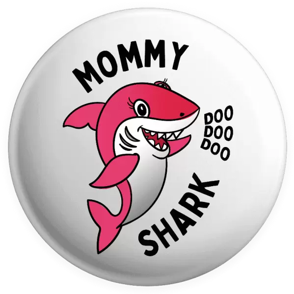 Placka Mommy Shark