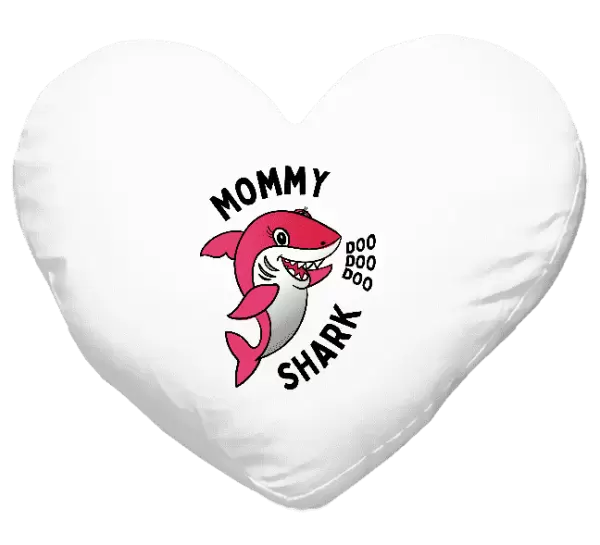 Polštář Mommy Shark