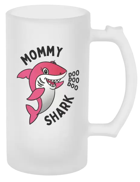 Půllitr Mommy Shark