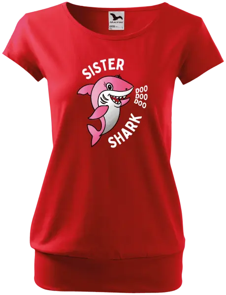 Dámské tričko Sister Shark