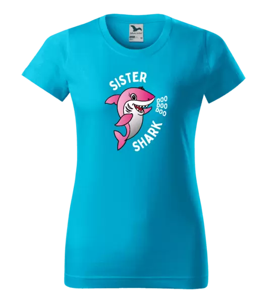 Dámské tričko Sister Shark